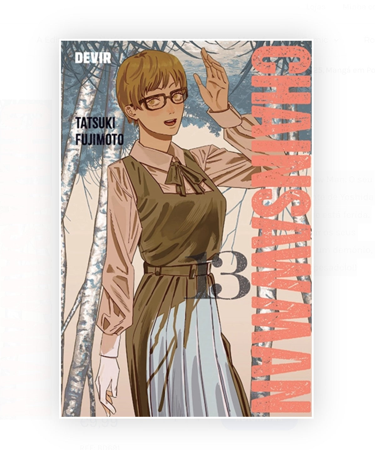 Chainsaw Man Vol. 13 Mangá em Portugûes, Tatsuki Fujimoto